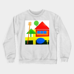 A Little Slice of Australia  (Collage) Crewneck Sweatshirt